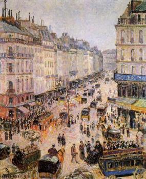 Camille Pissarro : Rue Saint-Lazare